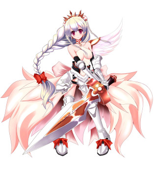 Woman costume sword blade hand - her hand free wallpaper