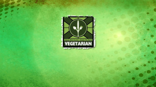 Green background vegetarian logo green - a green background free wallpaper