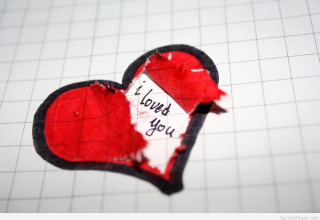 Broken heart love note - else alfelt free wallpaper