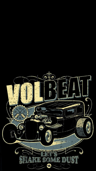 Black shirt car volbeatt yellow - ed roth free wallpaper