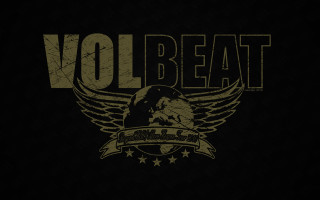 Black background yellow white logo 2 - adolf born free wallpaper