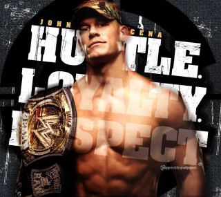 Man hat wrestling belt hustle - low free wallpaper