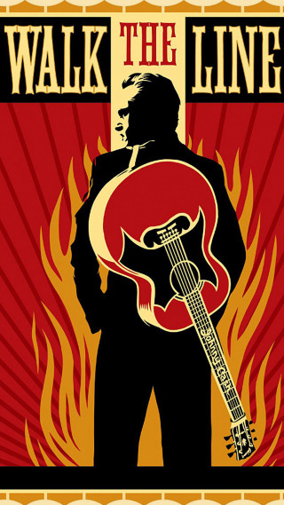 Man guitar flame poster image - a guitar free wallpaper
