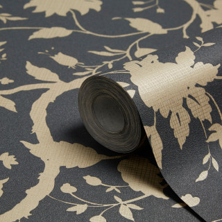 Black gold wallpaper floral design - a floral design free wallpaper