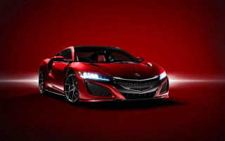 Red sports car photorealism digital 2 - behance hd free wallpaper