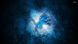 Detroit lions logo blue black - a white outline free wallpaper