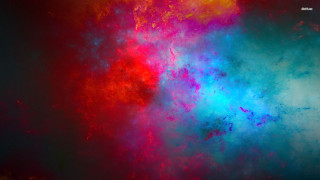 Colorful black red blue white - a red border free wallpaper