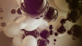 Balloons bubbles floating tabletop white - a bunch of balloons free wallpaper
