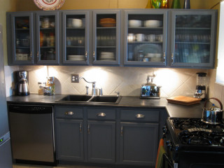 Kitchen stove top oven refrigerator - diffuse free wallpaper