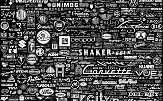 Logos diversity black white photo - a square shape free wallpaper