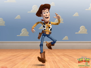 Cartoon boy running toy story - pixar and disney animation free wallpaper