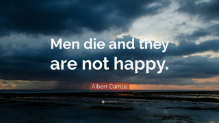 Sunset quote men die happy - andries both free wallpaper