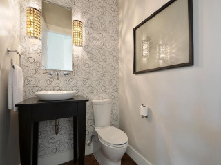 Bathroom sink interior design modern 9 - framed free wallpaper