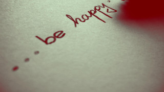 Be happy red marker red - a red marker free wallpaper