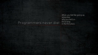 Black background red line quote 2 - expressive free wallpaper