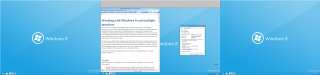 Computer screen blue white background - didier mouron free wallpaper