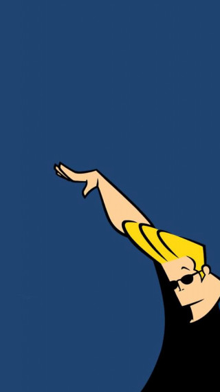 Cartoon character pointing sky hand - his hand out free wallpaper