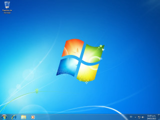 Windows7 blue background blue sky - bouchta el hayani free wallpaper for desktop