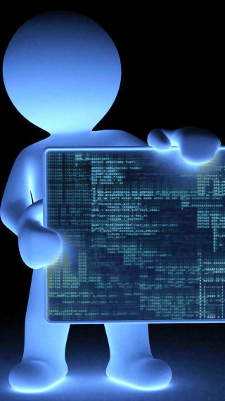 Person holding computer screen dark - a person holding free wallpaper