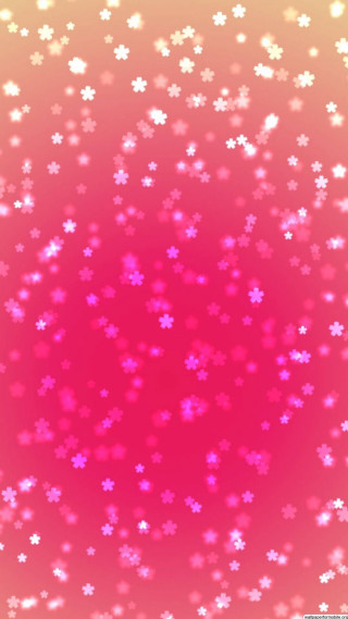 Pink white background stars circle - the middle of it free wallpaper