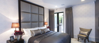 Bedroom bed bedroom interior cozy 2 - art deco free wallpaper