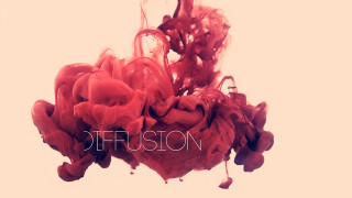 Red substance floating illusion white - a red substance free wallpaper