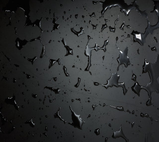 Water droplets window black white - a detailed matte painting free wallpaper