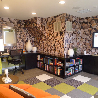 Room bookshelf television stand couch - elbridge ayer burbank free wallpaper