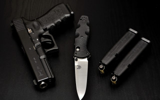 Knife sheath table gun lighter - a stipple free wallpaper