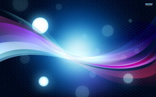 Blue purple background circles lights - circle free wallpaper