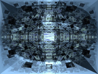 Mirror square pattern mandelbrot fractals - smaller free wallpaper