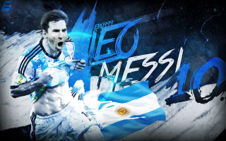 Man holding soccer ball flag 2 - heroic free wallpaper