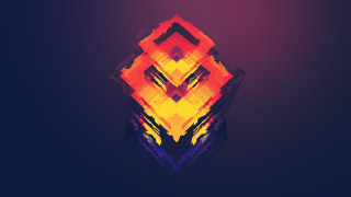 Colorful abstract design dark background 6 - a colorful abstract design free wallpaper