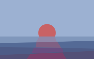 Red ball blue ocean red - a blue ocean free wallpaper