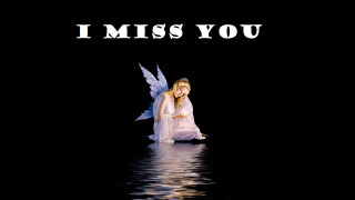 Fairy sitting water i miss - a body of water free wallpaper