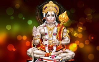 Hindu god statue table light - processed free wallpaper