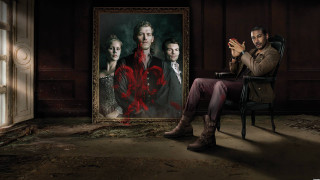 Man sitting chair family painting - a chair in front free wallpaper
