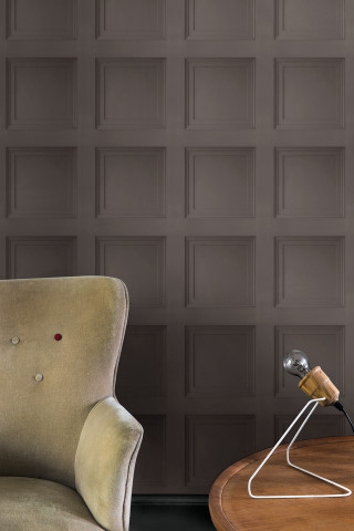 Chair table lamp patterned wall - it in front free wallpaper