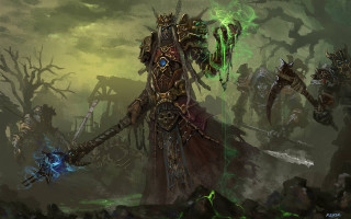 Warhammer green light arm painting 2 - a green light free wallpaper