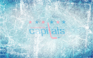 Hockey logo blue background stars - temporary art free wallpaper