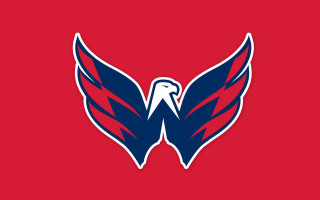 Red blue eagle logo red - the right side of the image free wallpaper