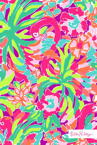Colorful floral pink background maximalism - maximalism free wallpaper