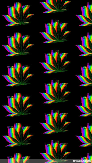 Colorful flower pattern black background - computer art free wallpaper