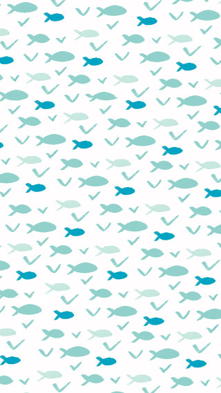 Fish pattern white background blue - institutional critique free wallpaper
