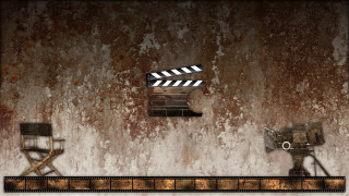 Clapper chair dirtywall brokenwindow mattepainting - free gaming wallpaper