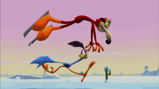 Cartoon character flying bird cactus - pop surrealism free wallpaper