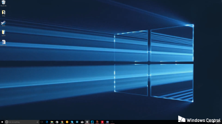 Windows desktop blue background logo - minimalism free wallpaper for desktop
