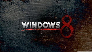Red black windows8 astronaut constellation - logo free wallpaper