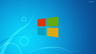 Blue background bright window white 2 - a white swirl free wallpaper