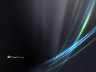 Black background green blue stripe - purism free wallpaper